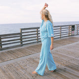 Fancy Striped Button Pants