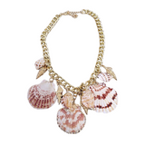 Seashell Charm Necklace