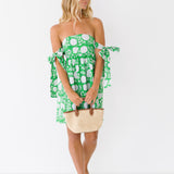 Natalie Strapless Mini Dress - Green