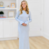 Maryna Maxi Dress - Sky