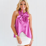 Britney Mini Skirt - White Denim