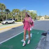 Fancy FitFlow Shorts - Paradise Pink