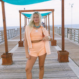 Fancy French Terry Mini Shorts
