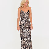 Whitley Maxi Dress - Leopard