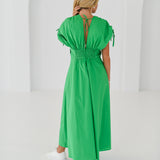 Kellie Flower Dress - Green