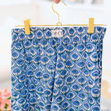Daycee Boxer Shorts - French Blue Block Print