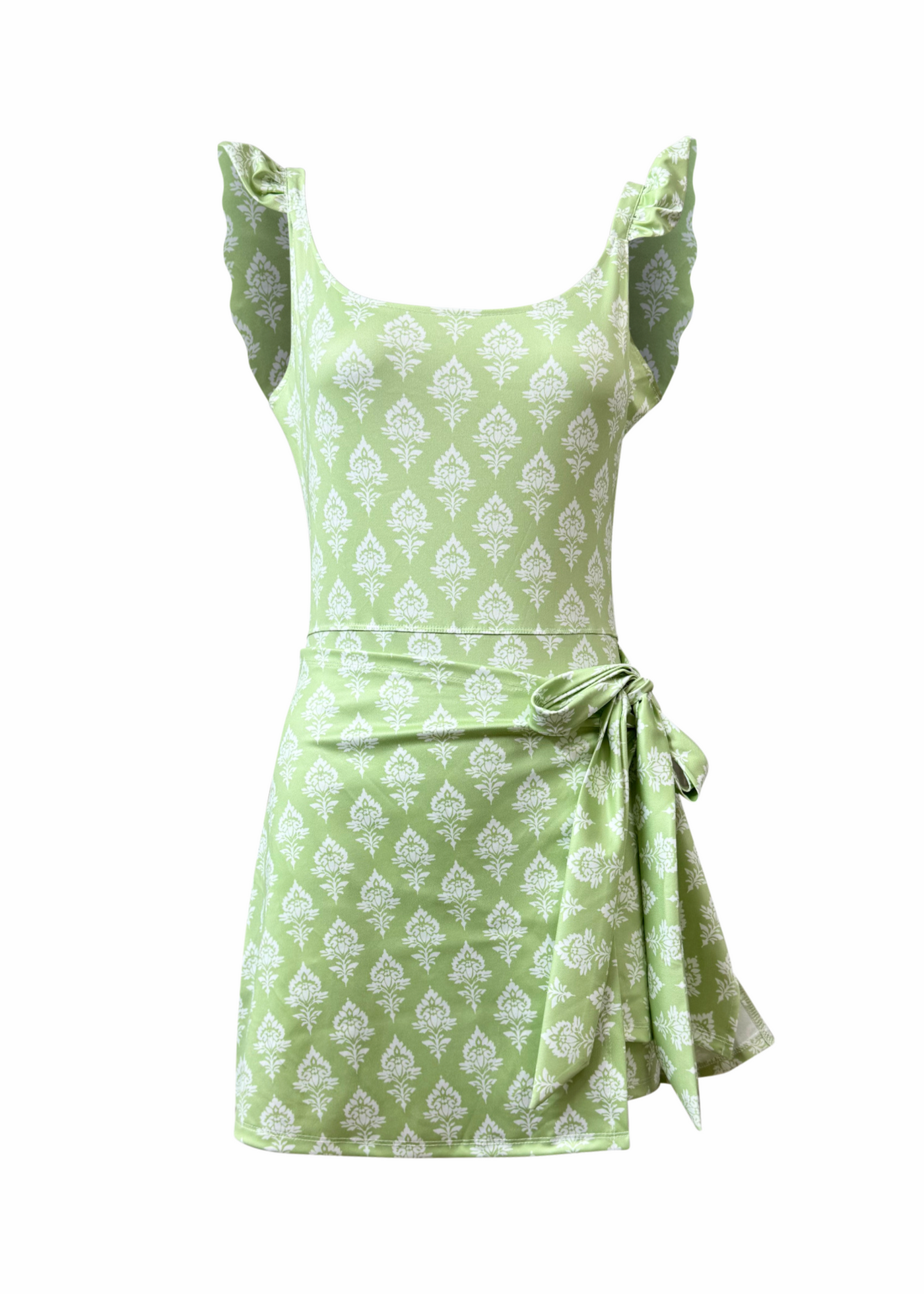 Analisa Ruffle Easy Fit - Light Green