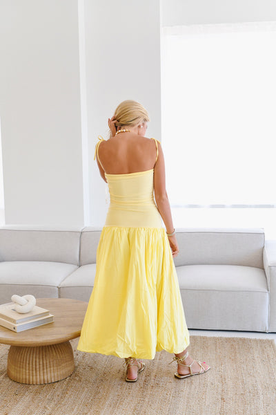 Alexa Dress - Yellow