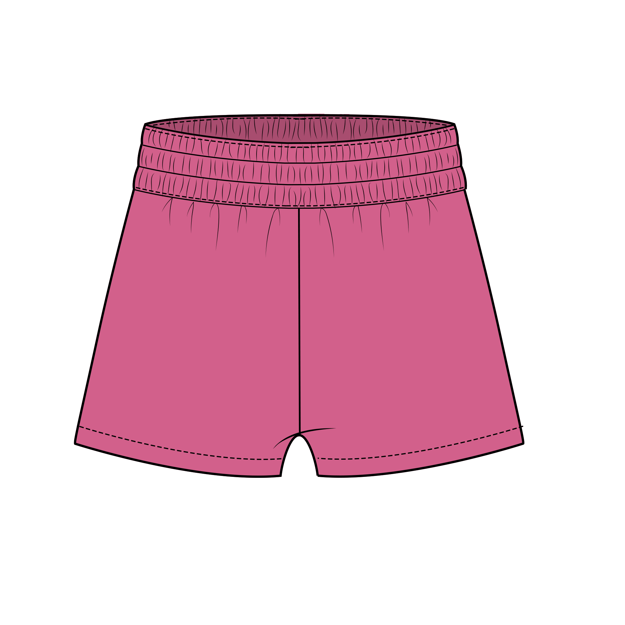 Fancy French Terry Mini Shorts