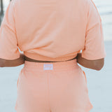 Fancy French Terry Mini Shorts