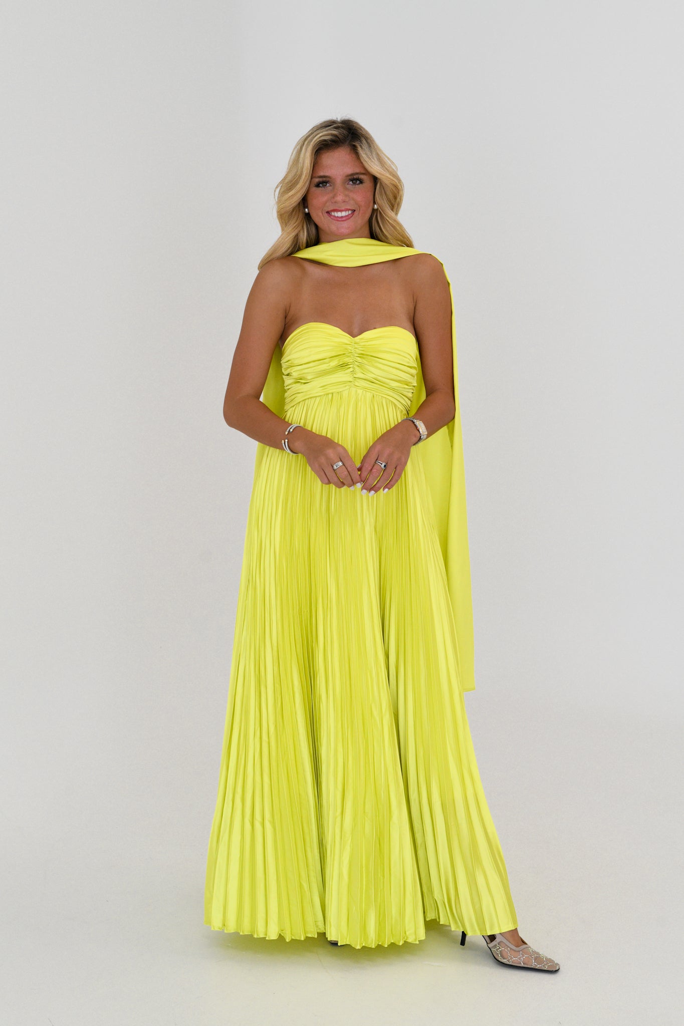 Lyla Dress - Lime