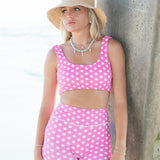 Fancy Fit Polka Dot Shorts Set