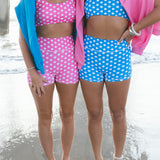 Fancy Fit Polka Dot Shorts Set