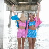 Fancy Fit Polka Dot Shorts Set