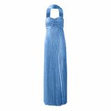 Adele Scarf Dress - Icy Blue