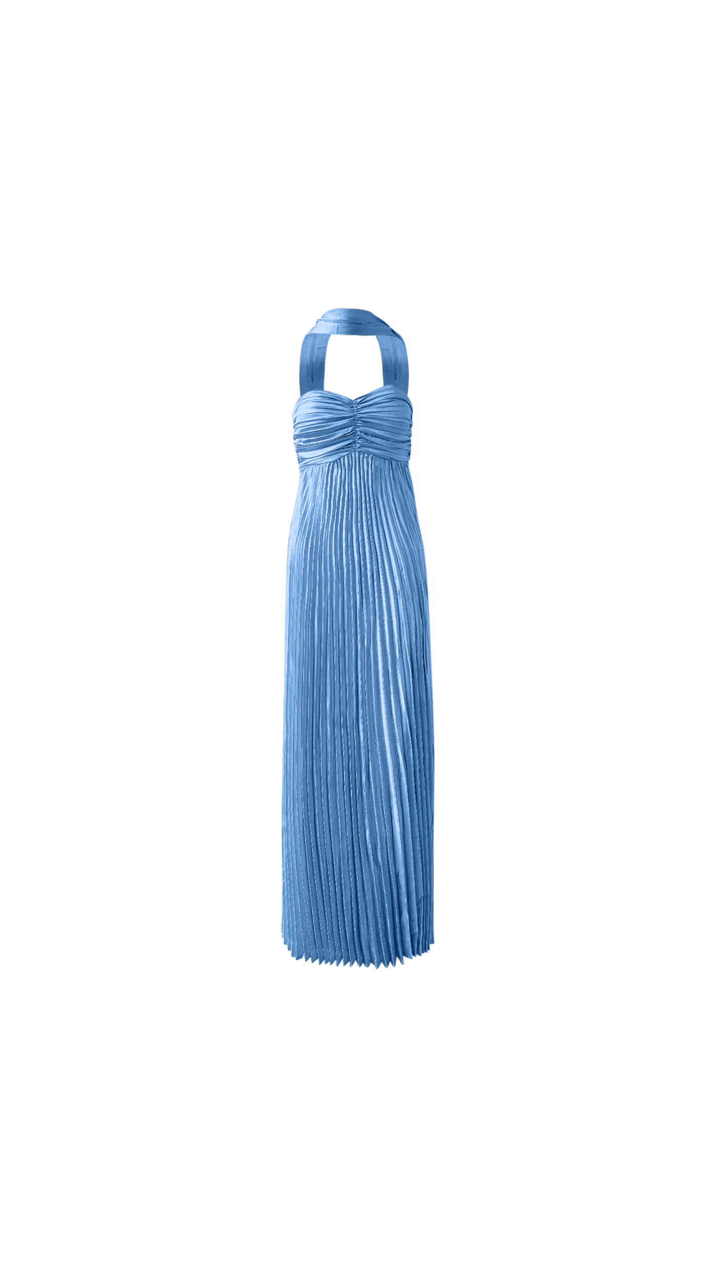 Adele Scarf Dress - Icy Blue