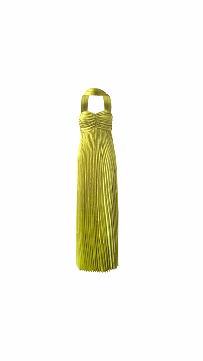 Rosie Dress - Chartreuse