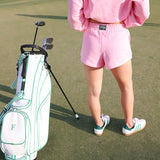 Fancy French Terry Mini Shorts - Par Pink