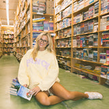 Fancy Fleece Lined Shorts - Pastel Yellow