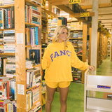 Fancy French Terry Shorts - Gold