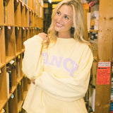 Fancy Fleece Lined Shorts - Pastel Yellow