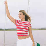 Fancy French Terry Mini Shorts - White