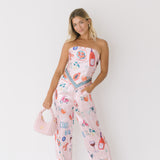 Tula Tube Top and Pants Set - Pink