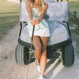 Carolina Seersucker Scalloped Top - Light Green