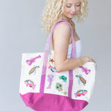 Underwater Tales Beaded Boat Bag