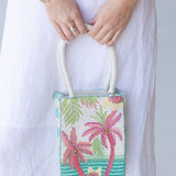 Palms Away Embellished Crossbody Bag