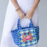 Crab It Beaded Midi Bag