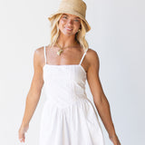 Colette Bow Detail Maxi Dress - White