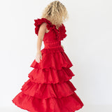 Sable Fun and Flirty Midi - Dark Red