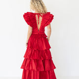 Sable Fun and Flirty Midi - Dark Red