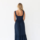 Laurel Maxi Dress - Navy