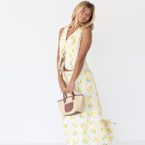 Soleil Lemon Top and Skirt Set - Lemon