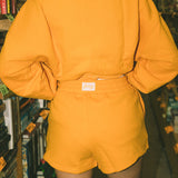 Fancy Fleece Lined Shorts - TN Orange