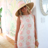Jordan Floral Print Mini Dress - Pink