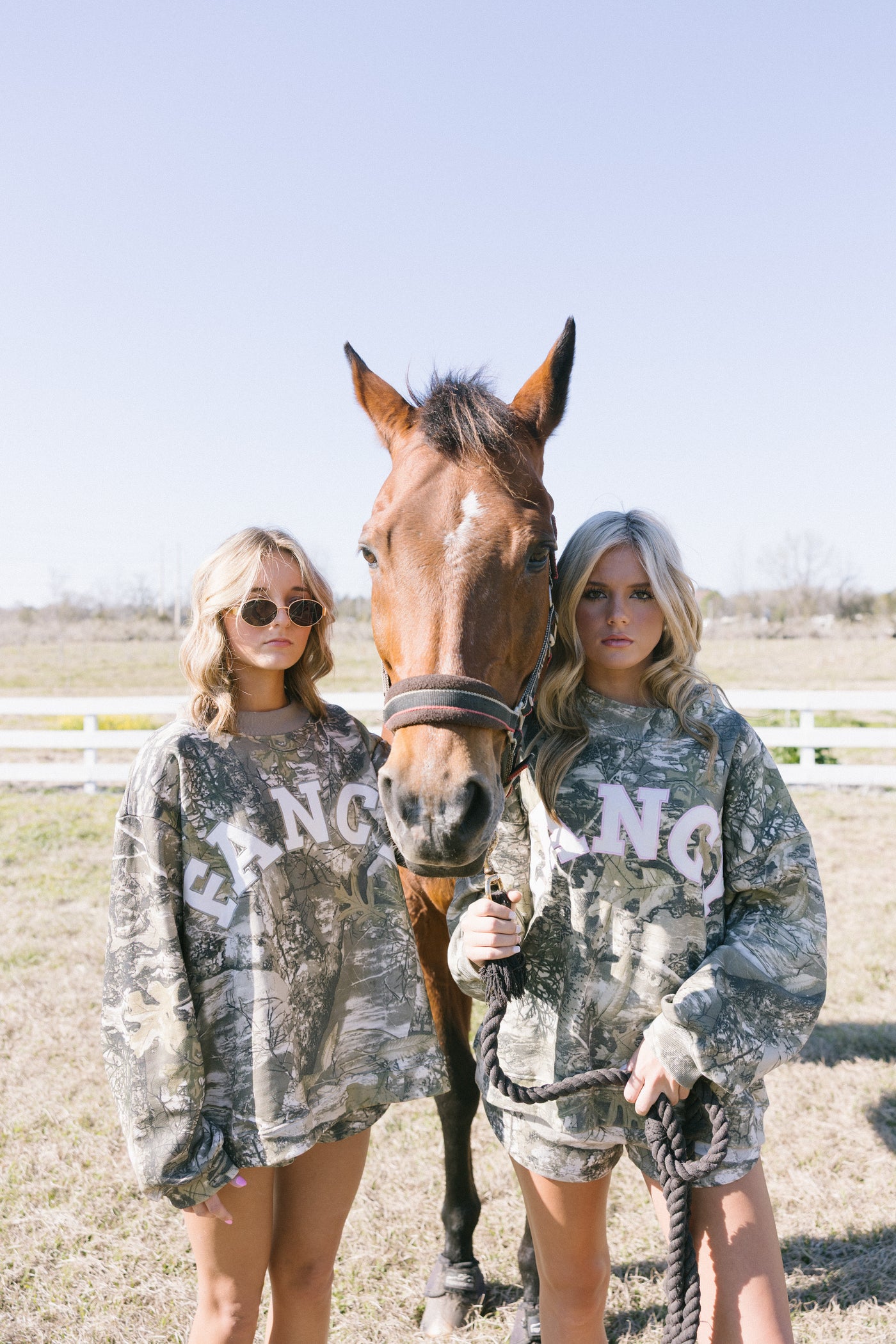 Fancy Oversized Mockneck - Camo/Pink Outline (PREORDER 2-3 WEEKS)