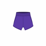 Fancy French Terry Shorts - Purple