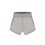 Fancy Fleece Lined Shorts - Heather Grey