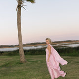 Adriane Scarf Dress - Light Pink