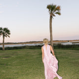 Adriane Scarf Dress - Light Pink