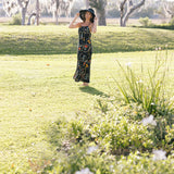 Rose Maxi Dress - Black