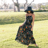Rose Maxi Dress - Black