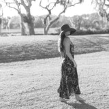 Rose Maxi Dress - Black