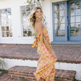 Nina Strapless Midi Dress - Yellow (PREORDER)