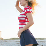 Fancy French Terry Mini Shorts