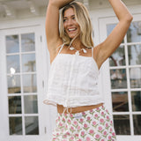 Lilly Boxer Shorts -  pink/green