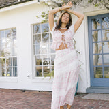 Anna Puff Sleeve Top - Pink